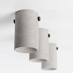 Bentu LV Contemporary Concrete Ceiling Light | Lighting Collective