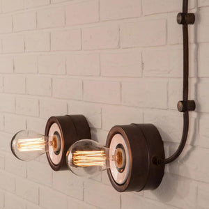 Industrial Italian Dual Wall Light | Lighting Collective