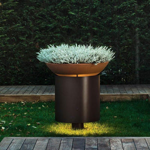 Designer Bollard Light & Planter Bowl | Assorted Sizes-Bollard-Torremato (Light Co)-Lighting Collective