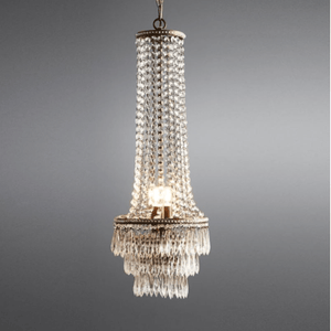 Traditional Elongated Empire Chandelier | Lighting Collective