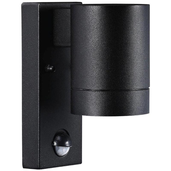 Modern Sensor Wall Light | Black