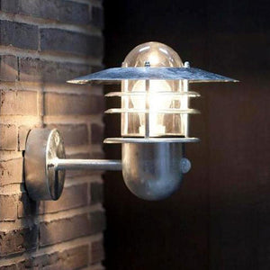 Contemporary Steel Wall Light with Sensor-Wall Lights-Nordlux (Form)-Lighting Collective