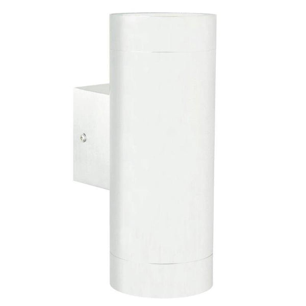 Modern Cylindrical Maxi Up Down Wall Light | White
