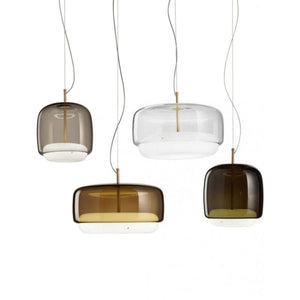 Mouth Blown Glass Pendant | Assorted Sizes & Finishes-Pendants-Vistosi (Studio Italia)-Lighting Collective