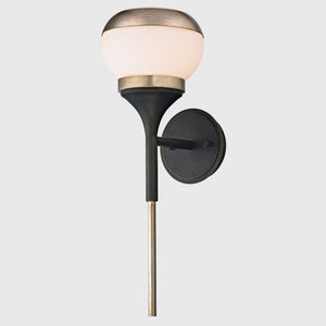 Glass Metal Modern Wall Light | Assorted Finishes | Lighting Collective