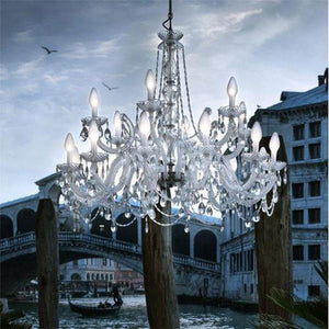 Outdoor Rated Decorative Italian Chandelier | Assorted Sizes-Chandeliers-Masiero (Form)-Lighting Collective