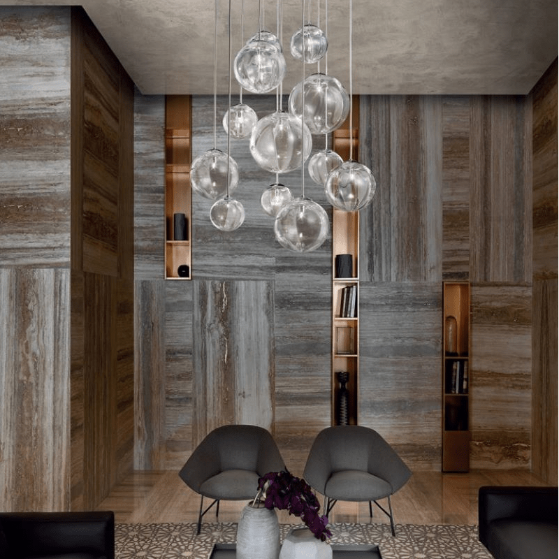 Elara metal deals globe pendant light