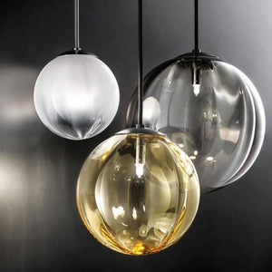 Italian Mouth Blown Glass Pendant | Assorted Sizes & Finishes-Pendants-Vistosi (Studio Italia)-Lighting Collective